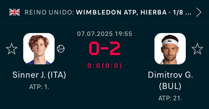 Atención que como esto acabe así le podemos hacer mucho daño al señor Grigor en cuartos