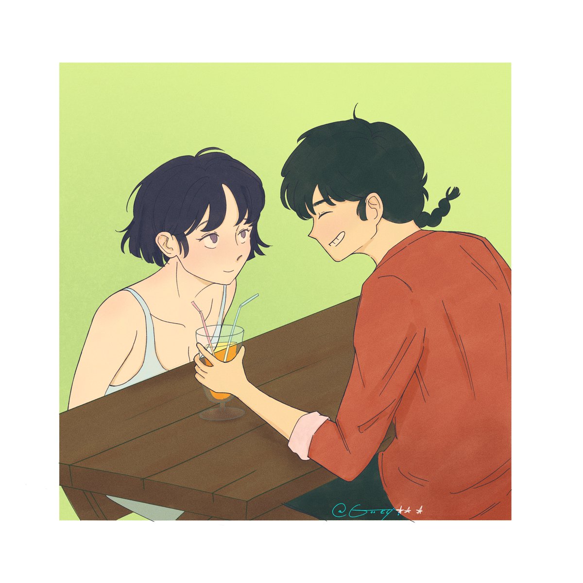 summer is for lovers 🍹🍹🍹 #ranma