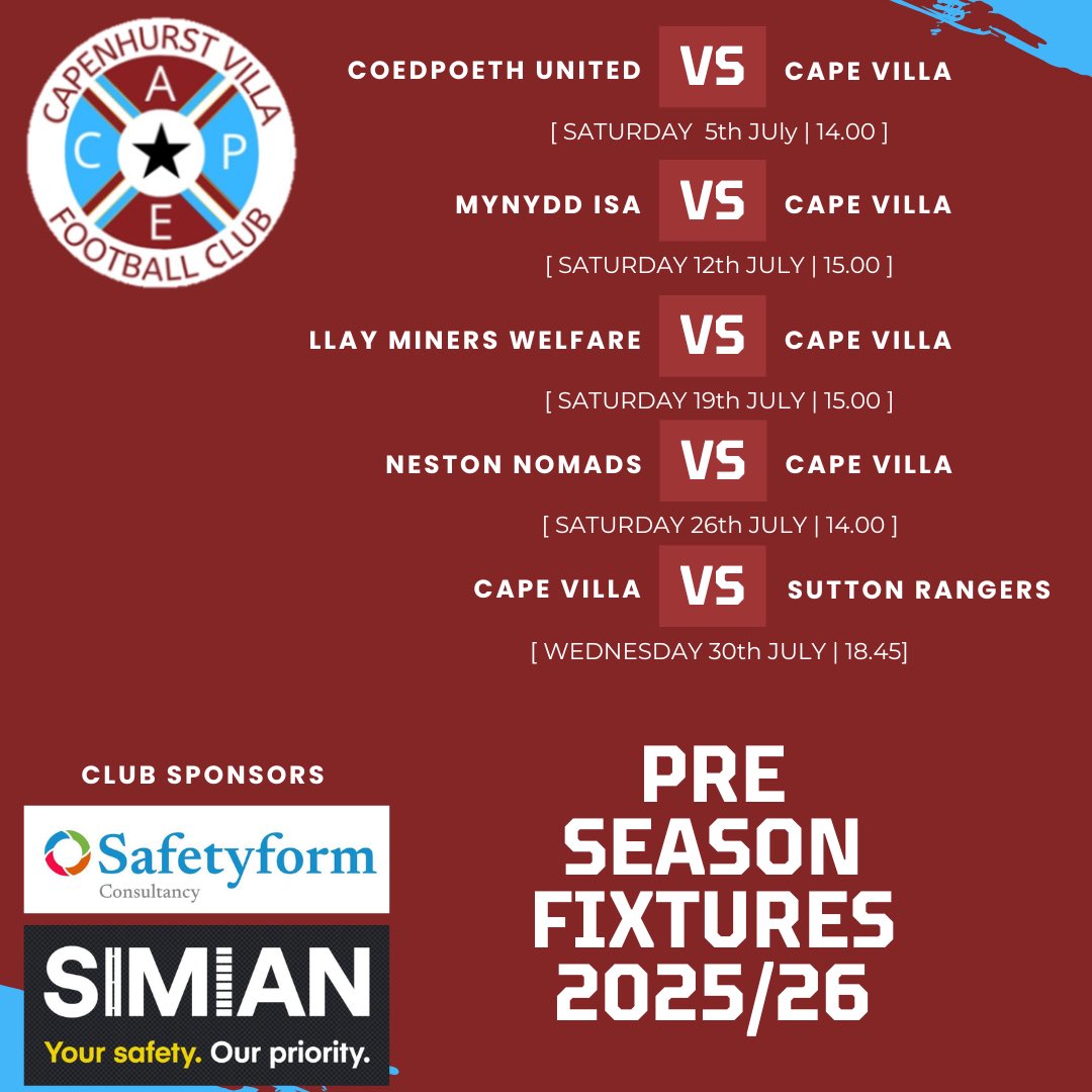 Good to get going again on Saturday. Back to training again this week Tuesday and Thursday before another good test on Saturday. Can maybe fit in a couple of midweek friendlies in the next few weeks. If anyone can host us then let us know