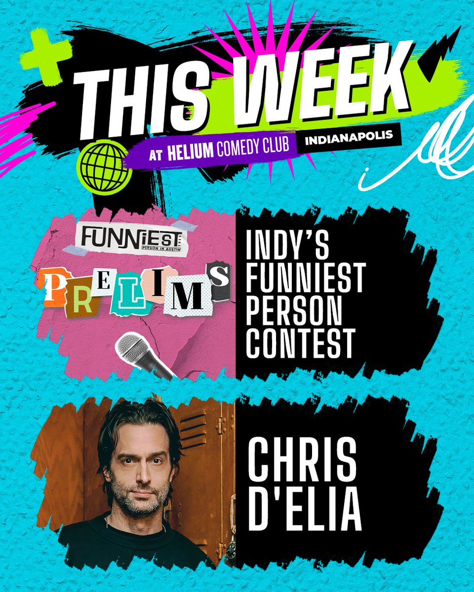 This Week at Helium | Funniest Prelims + <a href="/chrisdelia/">Chris D'Elia</a>
Grab tickets now: bit.ly/4h0DIJo