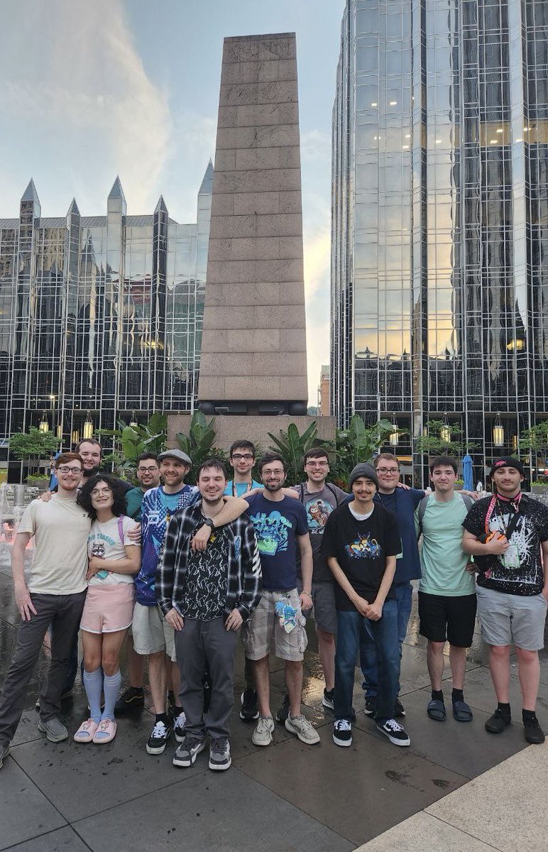 Squad assembled at Market Square! 🐾📸
Thanks for all the hugs, chaos, and memories! #Anthrocon #FurryFam #MarketSquareTakeover