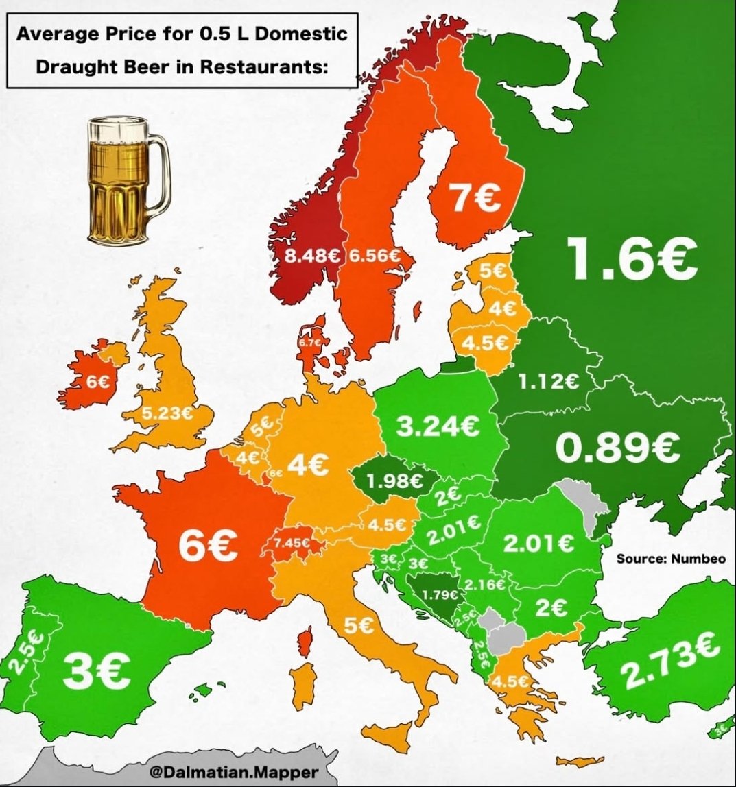 ConanToole's tweet image. I paid 8 fucking 40 for a single pint of Guinness the other day in Dublin. We used to be a real county 😔