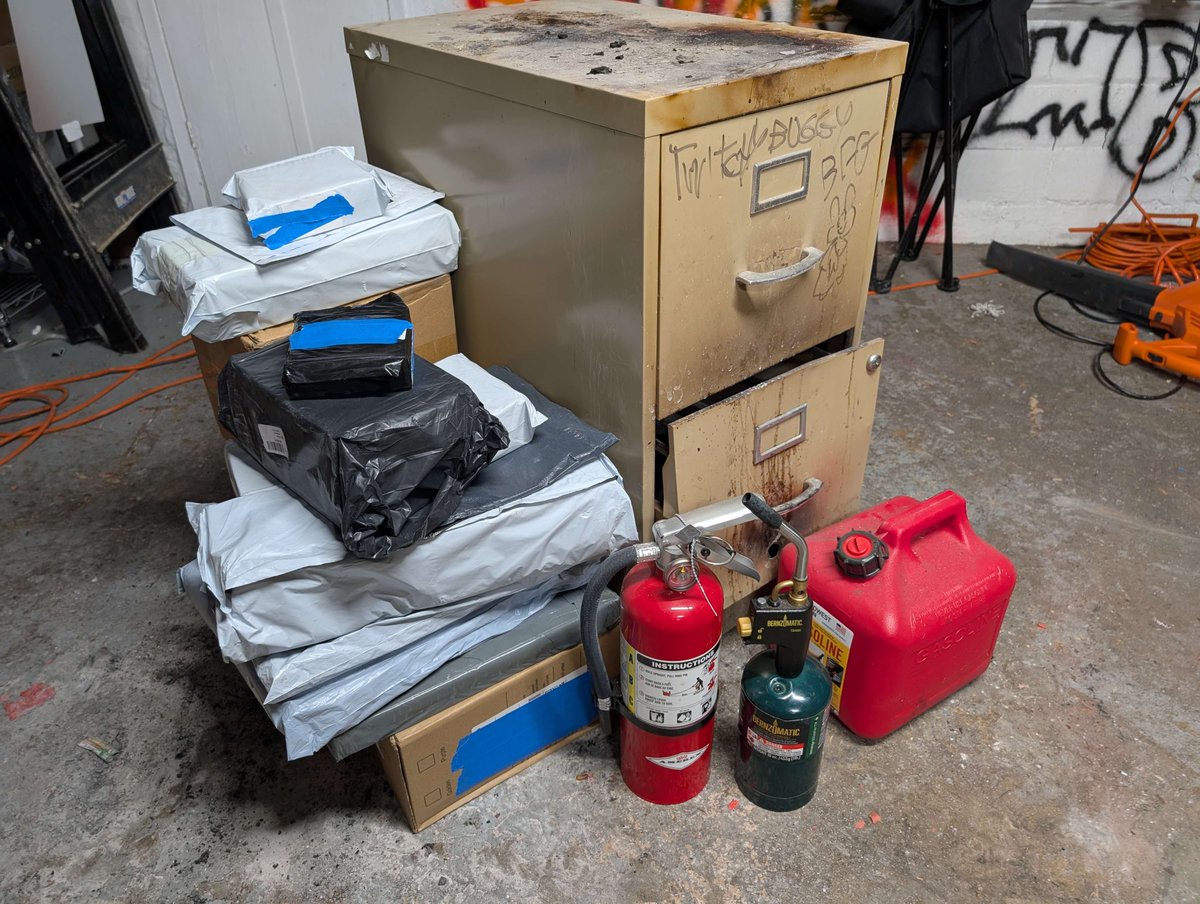 IN 2 1/2 HOURS (6PM EDT) we're setting fires in the basement again to test fire protection equipment we bought on Temu, lets see how it holds up