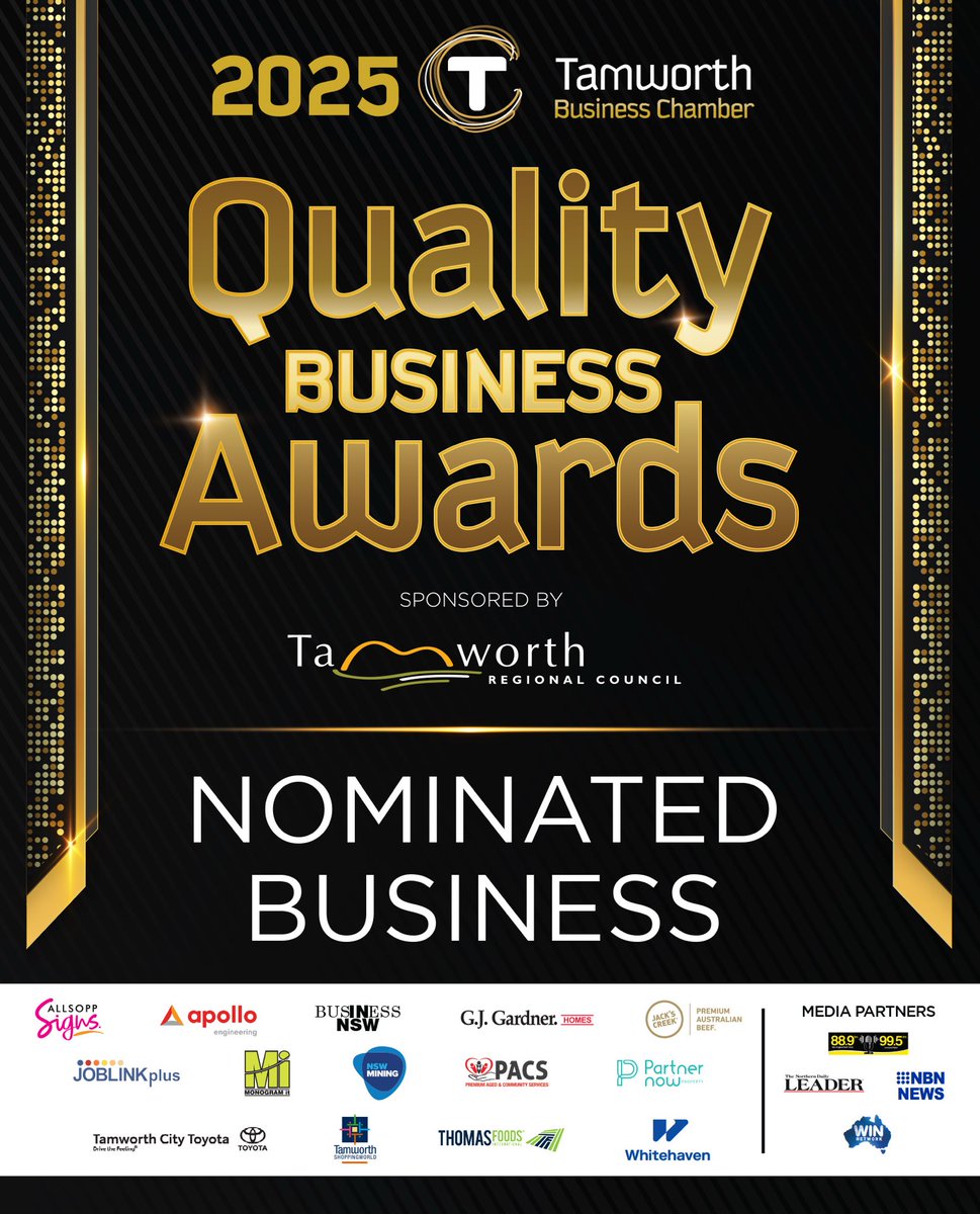 55Wooda's tweet photo. Well this was a very pleasant surprise! We have been nominated for the Tamworth Quality Business Awards! To the fantastic customer or customers who took the time to nominate us thank you, it is greatly appreciated! https://t.co/wW2WeC80Je