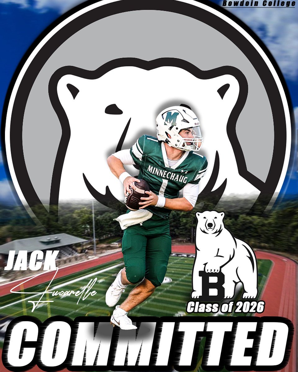 Jack Lucarelle (@lucarellejack) on Twitter photo After careful consideration, I am grateful to announce my commitment to the admissions process at Bowdoin College. I would like to thank my parents for their endless support, and all of my teammates and coaches that helped make this possible. <a href="/CoachMichaeles/">Jonathan Michaeles</a> <a href="/CoachBJHammer/">William Hammer</a> After careful consideration, I am grateful to announce my commitment to the admissions process at Bowdoin College. I would like to thank my parents for their endless support, and all of my teammates and coaches that helped make this possible. <a href="/CoachMichaeles/">Jonathan Michaeles</a> <a href="/CoachBJHammer/">William Hammer</a>