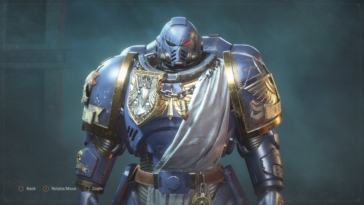 ASTROTHUNDER824's tweet photo. Ultramarine 🔥 

War Vet Luna 🐺
#warhammer40k #SpaceMarine2 #Ultramarine ⚔️
@SpaceMarine @Focus_entmt ✔️ https://t.co/5jnqHwkW41