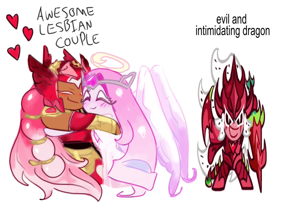 _AALUKO's tweet image. if you saw that other one no you didn't!
Awesome lesbian couple / evil and intimidating dragon
#Eternalholly