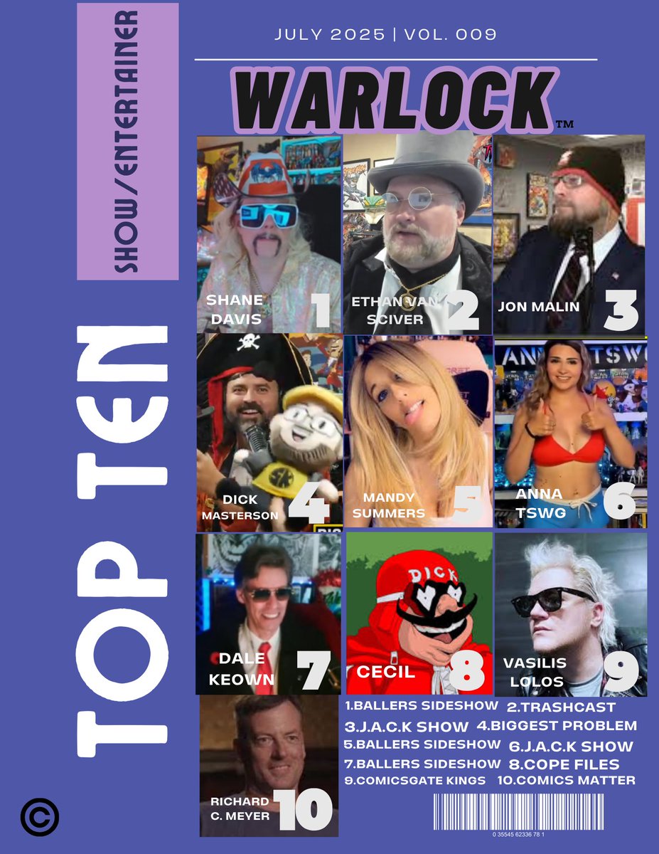 WarlockComics's tweet image. WARLOCK (Independent Comics Magazine) July | Vol. 009 Part Three (Pg9-12) #Comicsgate #ComicArt @EthanVanSciver @MarkWahhhid @WartTheWizard
@dickmasterson @dickandcomix @44numskull @VLolosOfficiel @TheBoschFawstin @gnolan12 @thatstarwarsgrl @__RiseAgain__ @BillyTucci @EnjetiArt