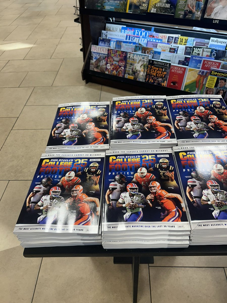 4thandforever_'s tweet photo. @philsteele042 47 days until kickoff 

Prominent display right by the door at Barnes &amp; Noble in Charlotte, NC https://t.co/Q6aARt3zOf
