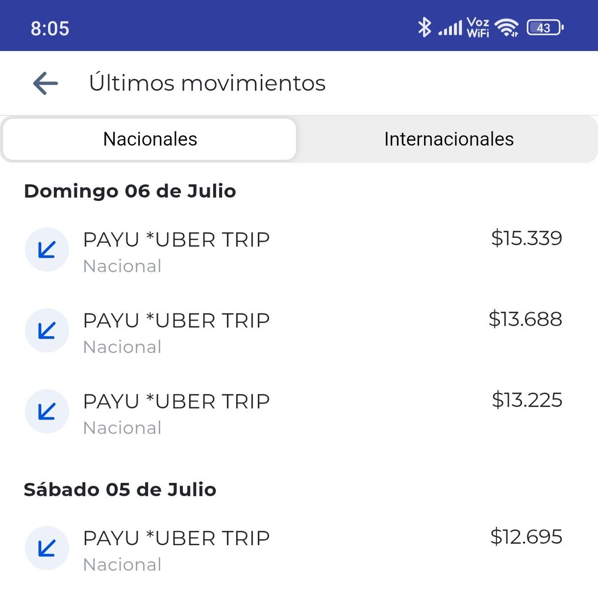 stpnico's tweet photo. @Uber_Chile cuarta vez que duplican los cobros y se demoran en devolver o simplemente no los devuelven, @uber_chile ya parecen estafa piramidal. Este Domingo me cobraron dos viajes que nunca se hicieron, eso pasa cuando el conductor cancela y ustedes igual cobran Y NO DEVUELVEN $ https://t.co/VStsEJWJWV