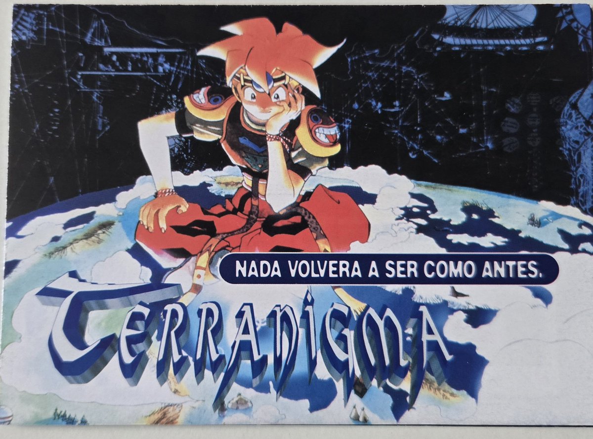 _Counter_'s tweet image. Recien llegado! Publicidad de Terranigma en muy buen estado! Lo llevava buscando hace años 😍 #terranigma #nintendo #Ark