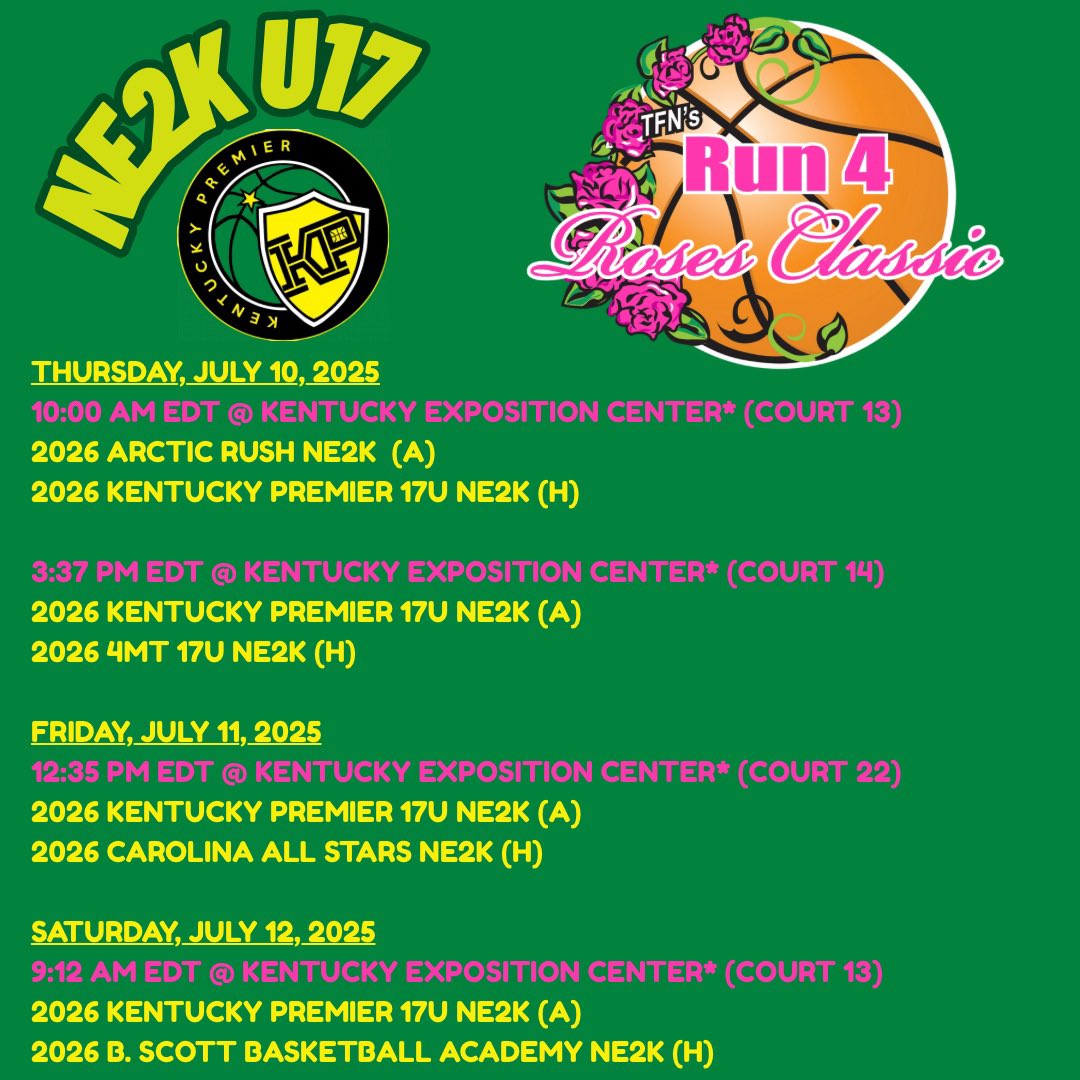 Danny Roller (@coachroller) on Twitter photo Itโs been a minute, but we are back at it this week! <a href="/KentuckyPremier/">Kentucky Premier EYBL</a> <a href="/TFNsRun4Roses/">TFN's Run 4 Roses</a> e Itโs been a minute, but we are back at it this week! <a href="/KentuckyPremier/">Kentucky Premier EYBL</a> <a href="/TFNsRun4Roses/">TFN's Run 4 Roses</a> e