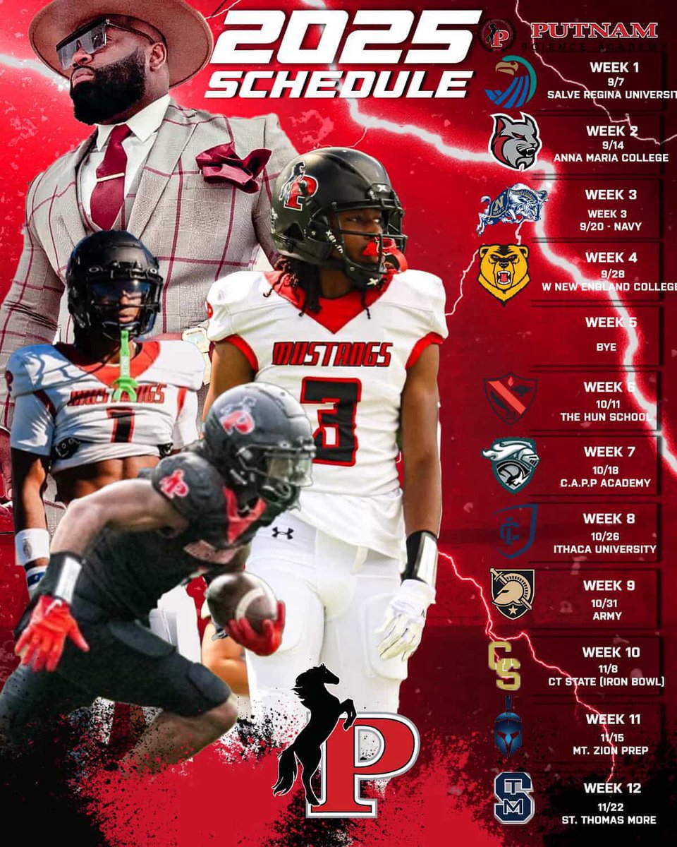 Here is my full season schedule let’s work <a href="/PSAFootball_/">Coach Mook</a> <a href="/FCoston41738/">Coach Frank Coston</a> <a href="/CoachManny2219/">Coach Emmanuel “Manny” Hudson</a>