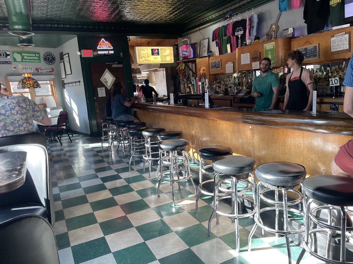 BrianJReisinger's tweet image. Many good memories from our latest stint back home in Wisconsin. One of the best was taking our baby to the bar where my wife and I met.
