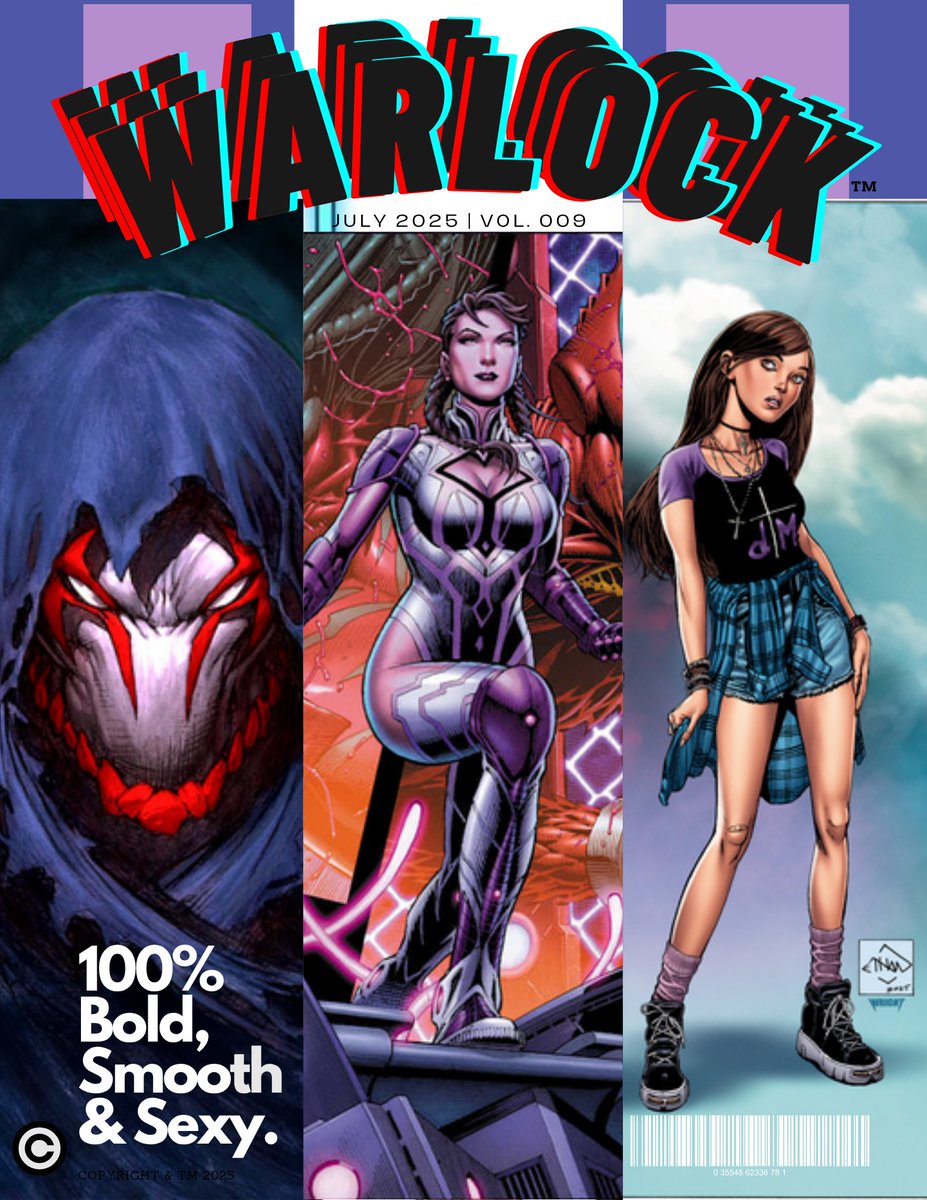 WarlockComics's tweet image. WARLOCK (Independent Comics Magazine) July | Vol. 009 Part One (Pg1-4) #comics #Comicsgate @EthanVanSciver @shanedavisart @JonMalin @BillyTucci @gnolan12 @aaronlopresti @EnjetiArt @WartTheWizard @dickandcomix @DanLawlis @__RiseAgain__ @ArtThibert @VLolosOfficiel @MarkWahhhid