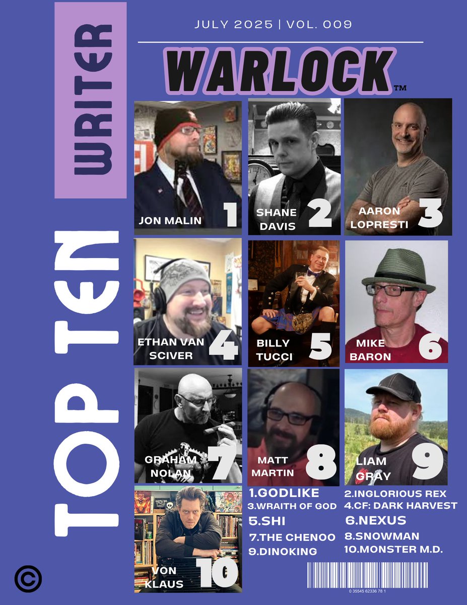 WarlockComics's tweet image. WARLOCK (Independent Comics Magazine) July | Vol. 009 Part One (Pg1-4) #comics #Comicsgate @EthanVanSciver @shanedavisart @JonMalin @BillyTucci @gnolan12 @aaronlopresti @EnjetiArt @WartTheWizard @dickandcomix @DanLawlis @__RiseAgain__ @ArtThibert @VLolosOfficiel @MarkWahhhid