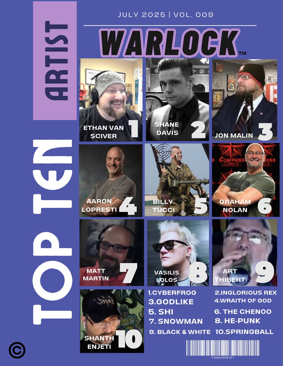 WarlockComics's tweet image. WARLOCK (Independent Comics Magazine) July | Vol. 009 Part One (Pg1-4) #comics #Comicsgate @EthanVanSciver @shanedavisart @JonMalin @BillyTucci @gnolan12 @aaronlopresti @EnjetiArt @WartTheWizard @dickandcomix @DanLawlis @__RiseAgain__ @ArtThibert @VLolosOfficiel @MarkWahhhid