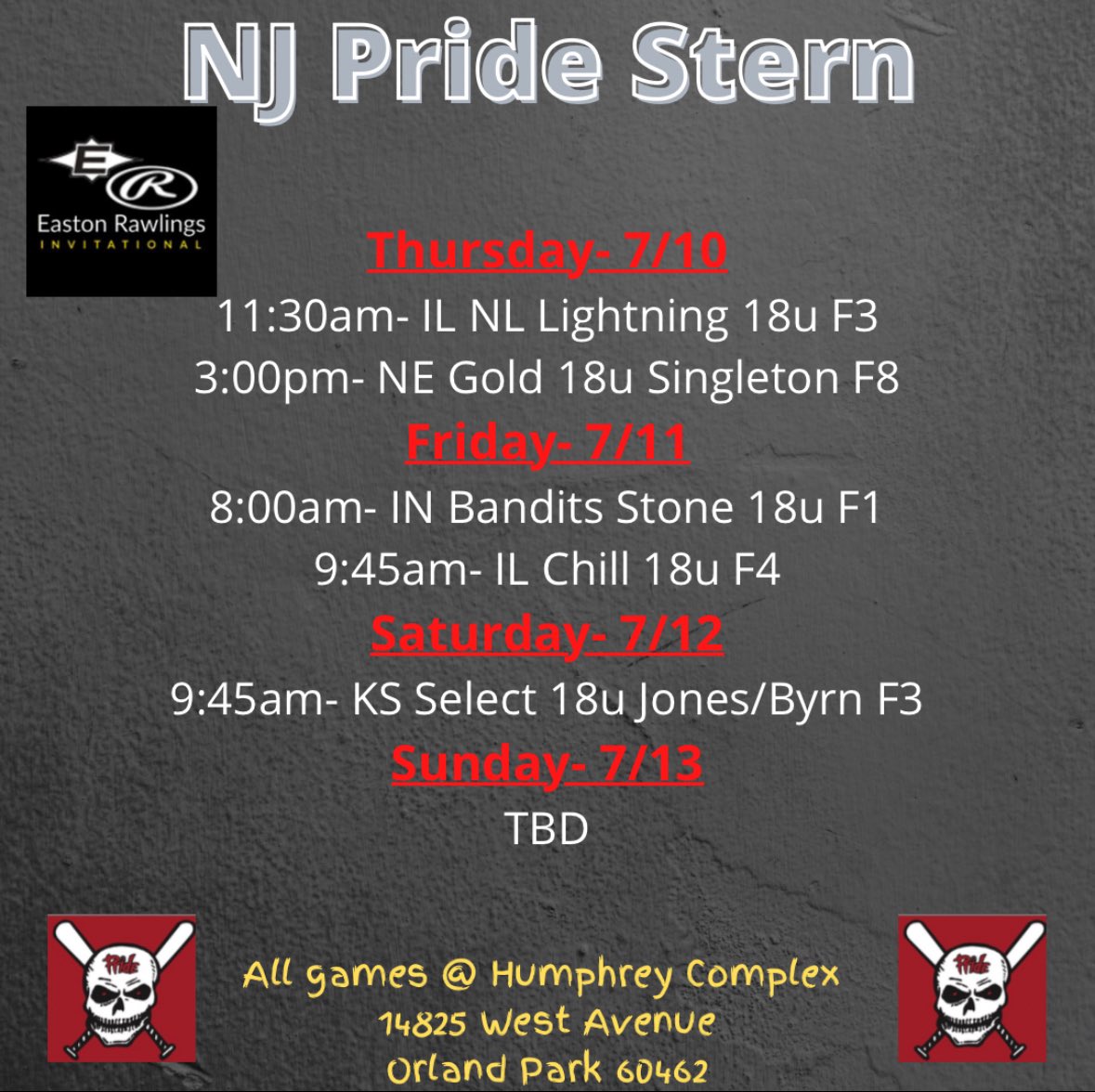 AnnaChominsky's tweet image. Can’t wait to play in Chicago this upcoming week!
@NJPrideGold @AshleyDeYoung16 @EC_Recruit @CoastRecruits @DirectRecruits @IHartFastpitch @UncommittedUsa @ImpactRetweets @evltncatching @gritnj