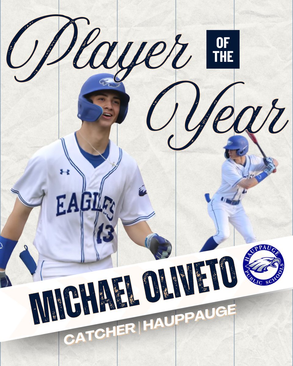 Brian Recca (@brian_recca) on Twitter photo Last but certainly not least. . .
Northeast Draft Guide's Player of the Year Award goes to <a href="/HAUPbaseball/">Hauppauge Baseball</a> catcher Michael Oliveto! Last but certainly not least. . .
Northeast Draft Guide's Player of the Year Award goes to <a href="/HAUPbaseball/">Hauppauge Baseball</a> catcher Michael Oliveto!