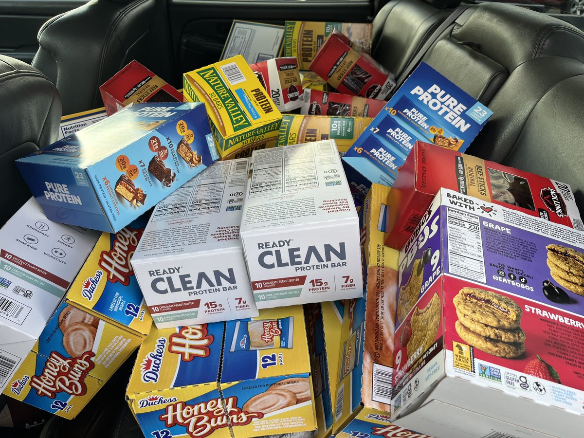 Another huge shout out to the Whitesboro Athletic Booster Club for re-stocking our kids with 521 dollars worth of protein filled snacks for the 2nd half of summer! <a href="/WISDBearcats/">Whitesboro Bearcat Athletics</a> <a href="/BoroTuffFB/">Whitesboro Bearcat Football</a> 
#UnderConstruction25
#BOROTUFF
#BoroBuilding
#BoroTRUST 
🥜💪⬆️🚧🧱🚜🏗️🔧🦺🔩🔨🔝🏆