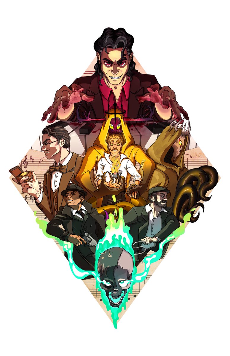 SamCrowBlack's tweet photo. Heya there! I'm Sam, a 🇨🇦Game industry veteran. Mostly Management and QA work.   
Hanging out here to make art, comics and friends!   
Preview of my art work below👇 https://t.co/QiSU6ZlKsz