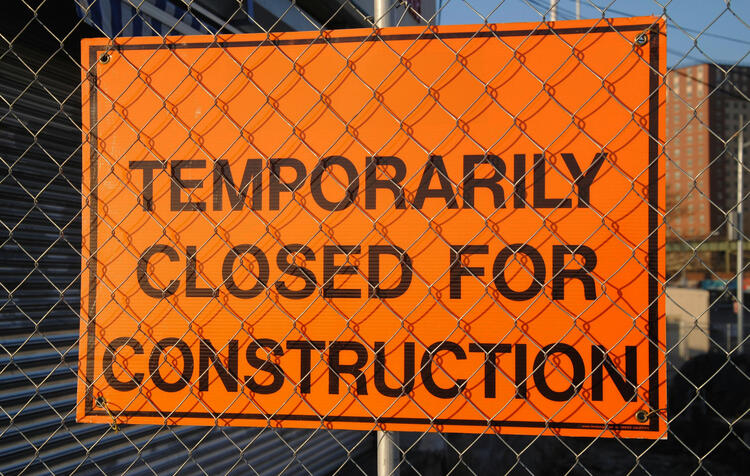 Notice of Construction: Stairs near Performing Arts Center Venues unlv.edu/announcement/c…