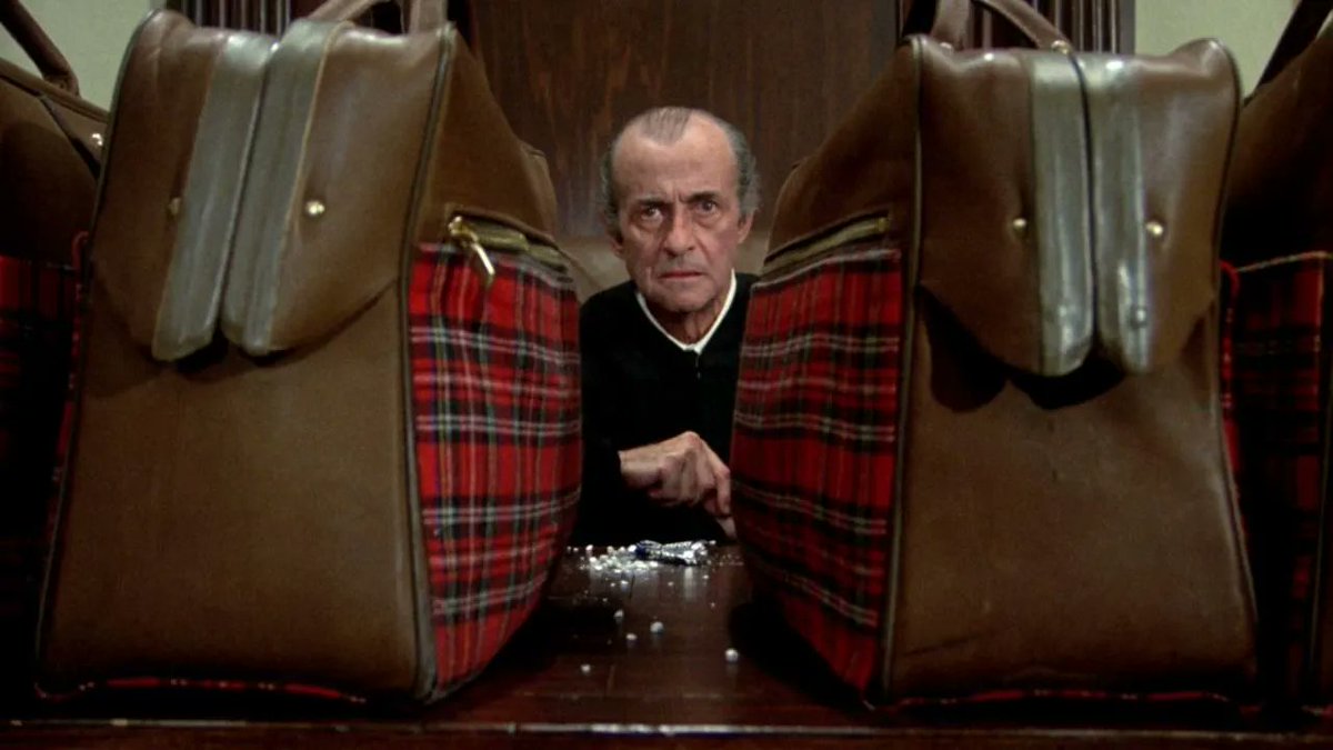 Dean_Min_Travel's tweet image. #Bales2025FilmChallenge @JanuaryMovie
July 8 - Luggage in a film
What's Up, Doc? (1972)
Four suitcases are the MacGuffin in the film. One contains musical rocks, another top-secret government documents, precious jewels in another, and the last has clothes and a dictionary.