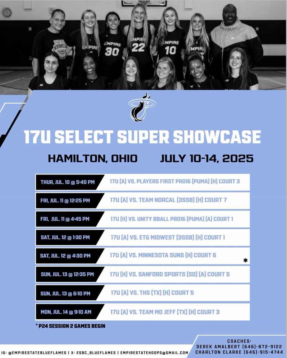 Here is my schedule for the upcoming live period! I’m excited to compete with my teammates!! 🩵<a href="/Derek_A1779/">Derek</a> <a href="/ESBC_BlueFlames/">Empire</a>