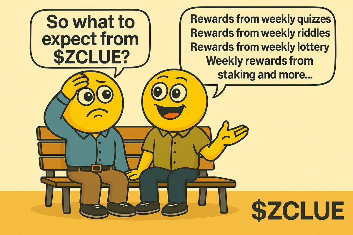 Rewards, rewards and rewards for the community 🎁🎁🎁🎁🎁😁😁😁😁

Stay tuned — coming soon!

#ZCLUE #Memecoin #Crypto #BSC #Rewards