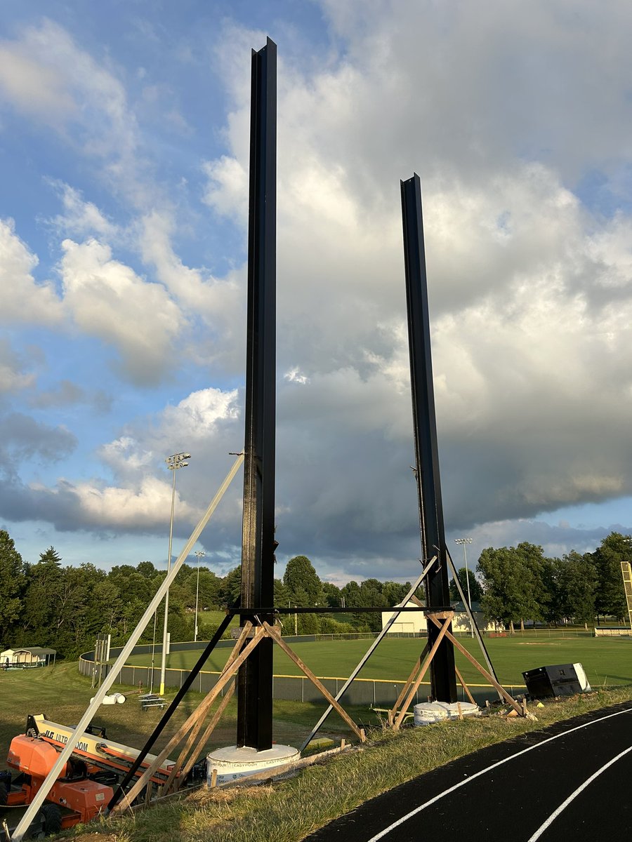 Forest Park Athletics (@fparkathletics) on Twitter photo Progress update at Best Home Furnishings Stadium!  👀 Progress update at Best Home Furnishings Stadium!  👀