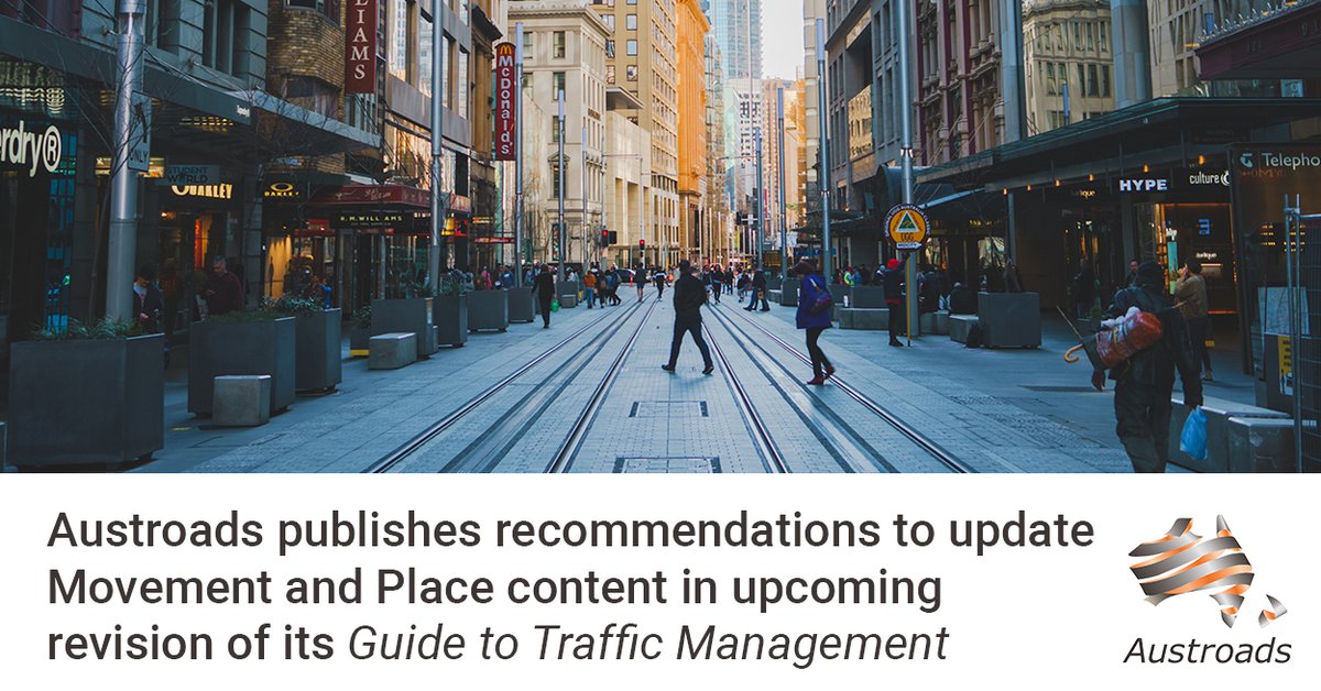 Austroads has released a new report to help transport agencies and local governments apply Movement and Place principles when planning for and operating road networks.
Learn more and register for a free webinar on Thursday 21 August 2025 at 1:00pm AEST: austroads.gov.au/latest-news/au…
