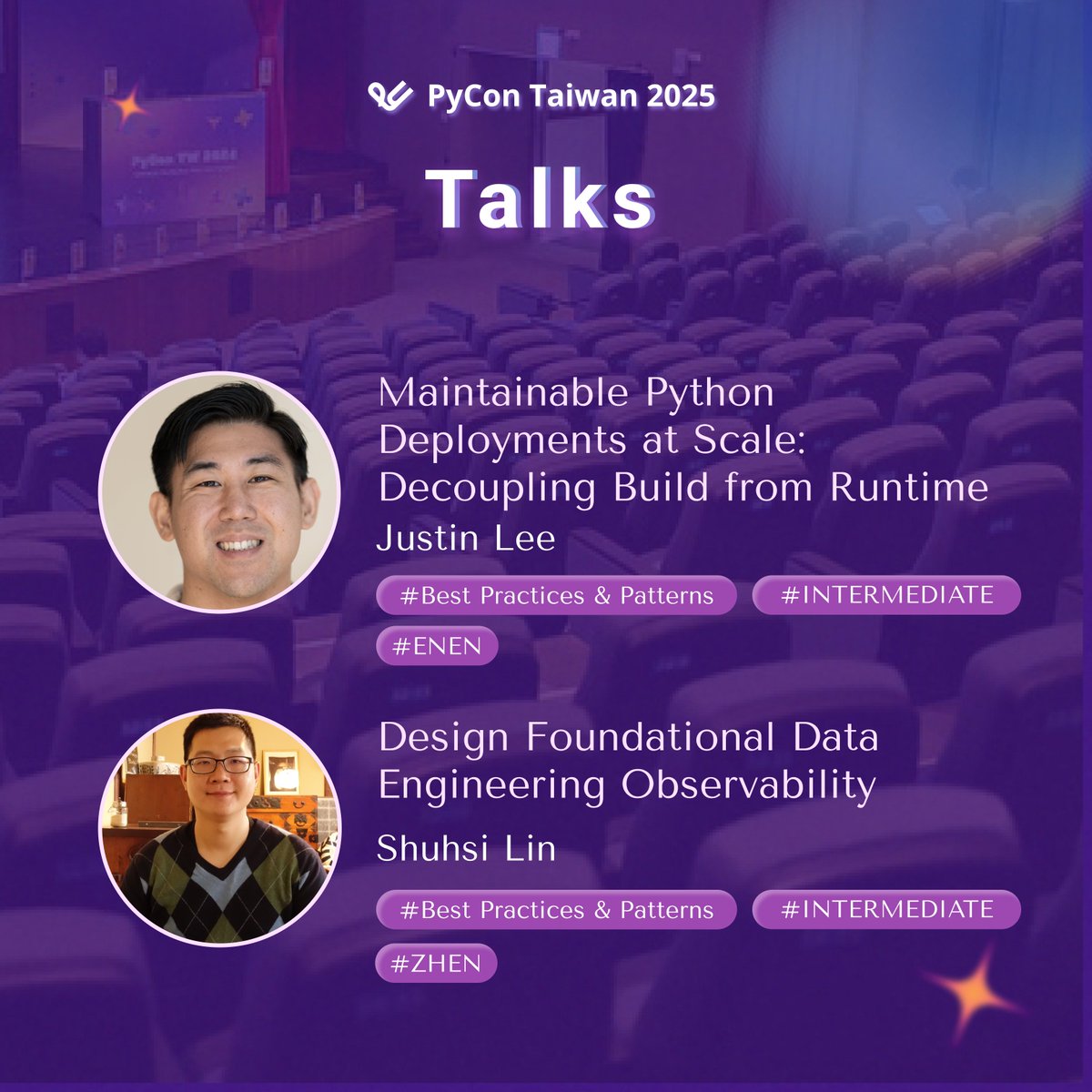 PyConTW's tweet image. #pycontw2025 #talks
