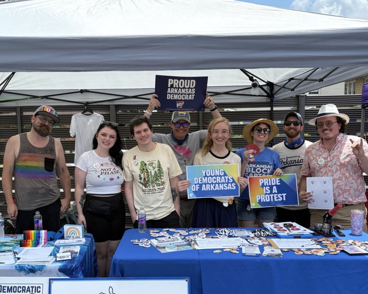 YDArkansas's tweet image. We’re grateful for Chair Tennille’s service, for his belief in young people, and for the example he set: do the work, make space for others, and never lose sight of the people you’re fighting for.