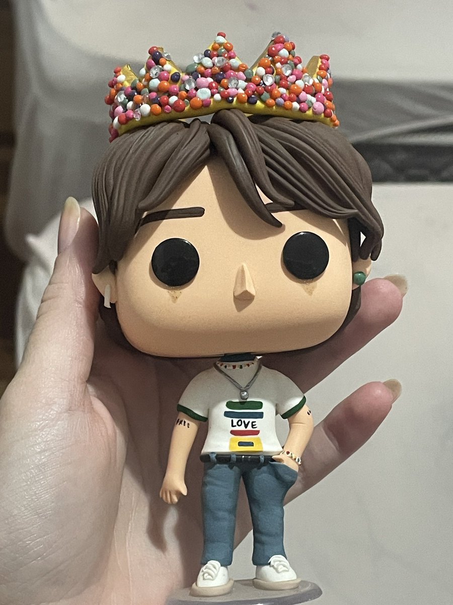 junartlc's tweet image. ✨VENDO/VENDA✨

Funko pop Jimin 

R$150 
Frete incluso 

Peça de biscuit