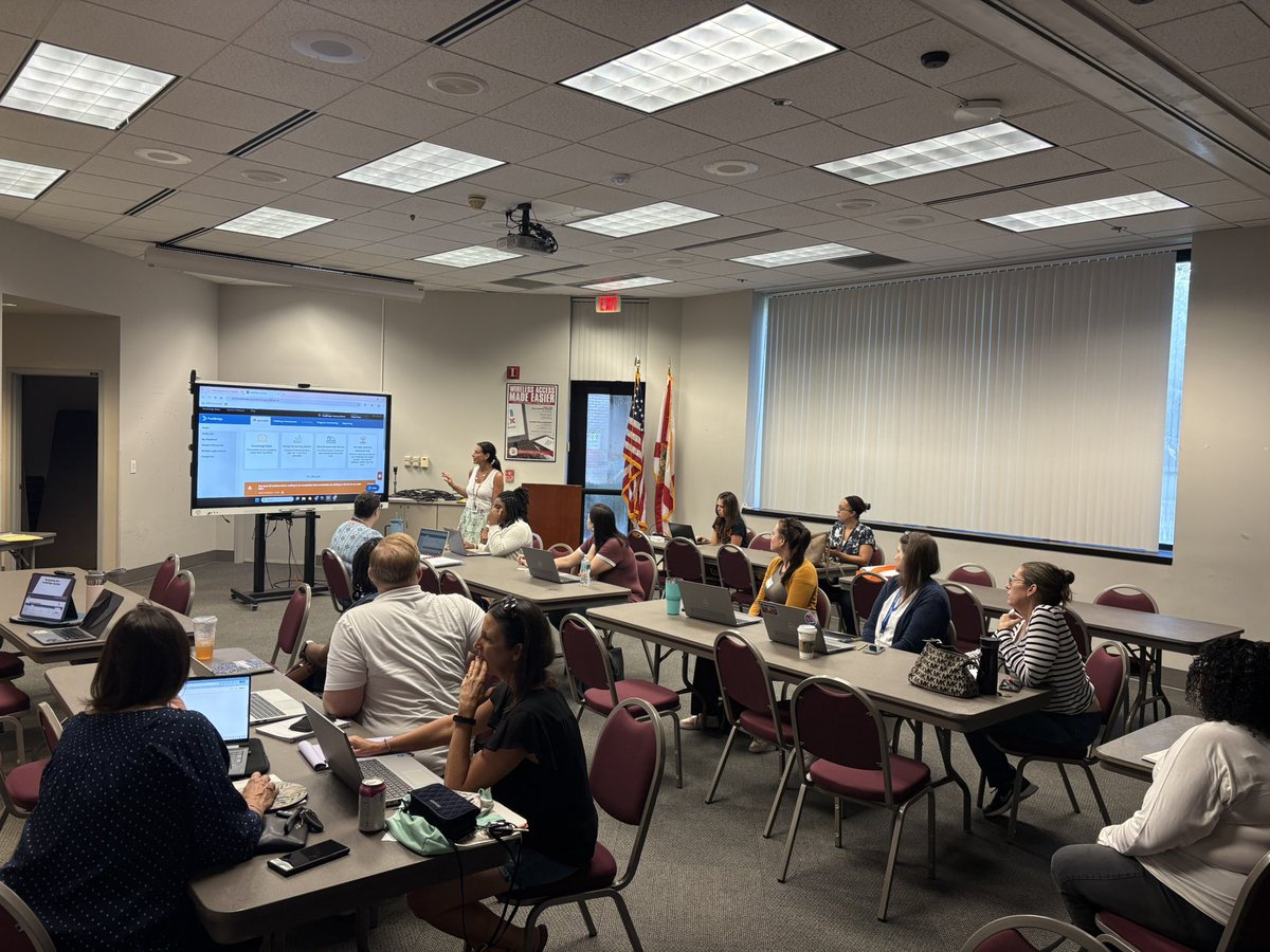 Bryan Russell (@bryanmrussell) on Twitter photo Thank you to the elem admin and problem solving team leaders that attended our lab sessions on elementary screening today. Reporting tools and a keen understanding of this process will only enhance our teams across <a href="/pbcsd/">The School District of Palm Beach County</a> !
<a href="/JoyMaiden1/">Joy Maiden</a> <a href="/AllisonSimons39/">Allison Simons</a> <a href="/CarrieRullo/">Carrie Rullo</a> Thank you to the elem admin and problem solving team leaders that attended our lab sessions on elementary screening today. Reporting tools and a keen understanding of this process will only enhance our teams across <a href="/pbcsd/">The School District of Palm Beach County</a> !
<a href="/JoyMaiden1/">Joy Maiden</a> <a href="/AllisonSimons39/">Allison Simons</a> <a href="/CarrieRullo/">Carrie Rullo</a>