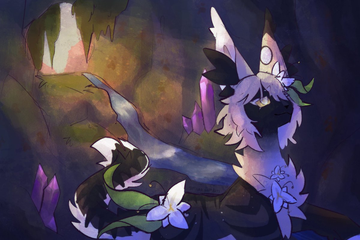 PinkRabbitArts's tweet image. Today’s attack for hemoglobin on toyhouse!
Having a surprising amount of fun with these scenes :3c

#artfight2025