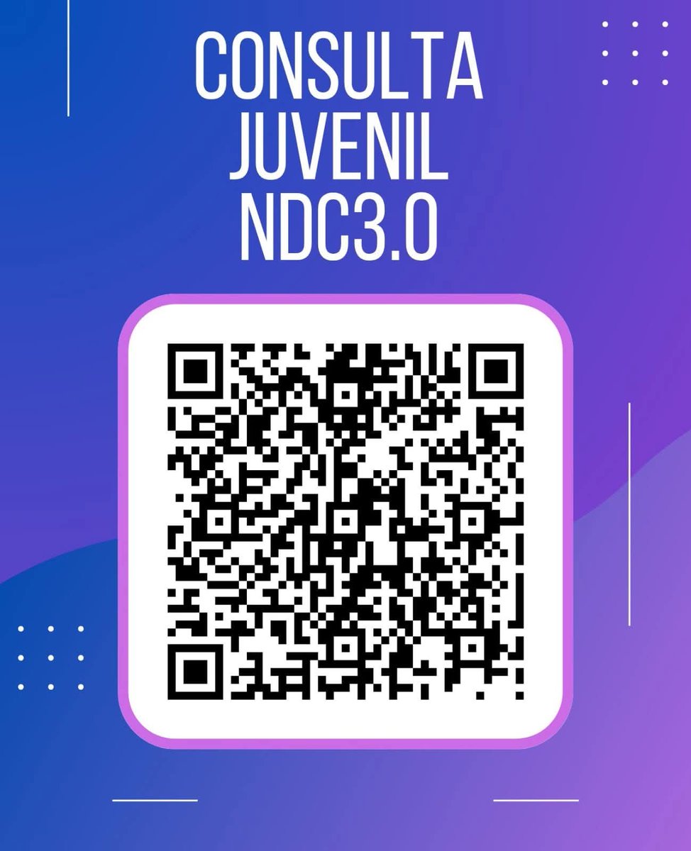 🇧🇴¿Te gustaría que tu voz sea escuchada en las decisiones climáticas del país? 🌍

Participa en la Consulta Nacional Juvenil rumbo a NDC3.0 frente al cambio climático. 💚🔥
👉 Puedes acceder al formulario de participación en el siguiente link:
🔗 
docs.google.com/forms/d/e/1FAI…