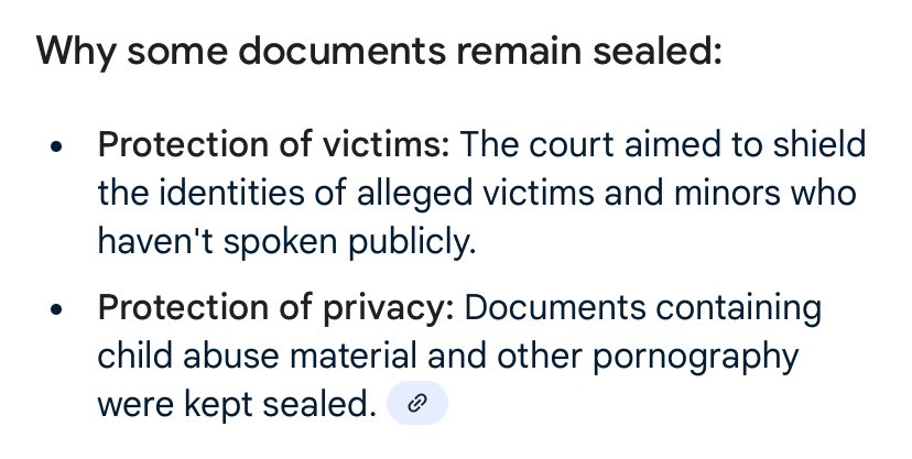 Why are there still sealed documents if there is no client list?