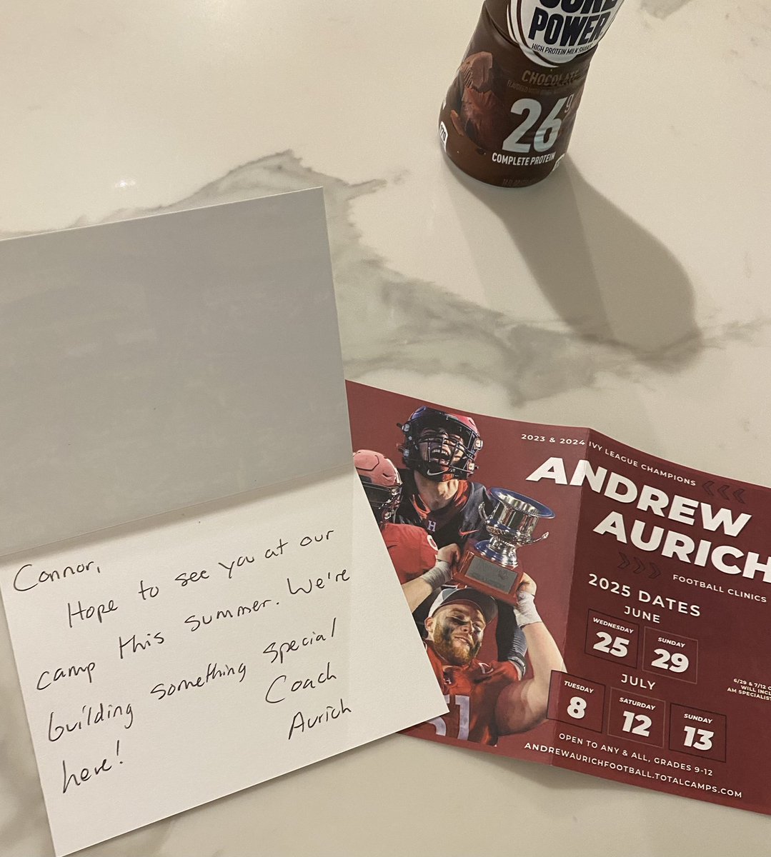 Connor Evans (@connorevans2027) on Twitter photo Thanks <a href="/HarvardFootball/">Harvard Football</a> and <a href="/Coach_Aurich/">Andrew Aurich</a> for the mail‼️ Can’t wait to be in Boston this Sunday to compete💯
<a href="/CoachJacobZinn/">Jacob Zinn</a> <a href="/CoachA35/">Coach Anzevino</a> <a href="/That_Boi_Dhawk/">Dhawk</a> <a href="/CoachLo_520/">Mike Lopriore</a> <a href="/TXPrivateFBGuy/">Texas Private School Football</a> <a href="/TXPSMedia/">Texas Private School Media</a> <a href="/CoachJimJackson/">Jim Jackson</a> <a href="/PlayBookAthlete/">PLAYBOOK ATHLETE</a> <a href="/Get__Recruited/">Get Recruited</a> <a href="/GoMVB/">GoMVB Get Seen. Get Serious. Get to the Next Level</a> <a href="/PrepRedzoneTX/">Prep Redzone Texas</a> <a href="/OutTheMudMase/">Danny Mason</a> Thanks <a href="/HarvardFootball/">Harvard Football</a> and <a href="/Coach_Aurich/">Andrew Aurich</a> for the mail‼️ Can’t wait to be in Boston this Sunday to compete💯
<a href="/CoachJacobZinn/">Jacob Zinn</a> <a href="/CoachA35/">Coach Anzevino</a> <a href="/That_Boi_Dhawk/">Dhawk</a> <a href="/CoachLo_520/">Mike Lopriore</a> <a href="/TXPrivateFBGuy/">Texas Private School Football</a> <a href="/TXPSMedia/">Texas Private School Media</a> <a href="/CoachJimJackson/">Jim Jackson</a> <a href="/PlayBookAthlete/">PLAYBOOK ATHLETE</a> <a href="/Get__Recruited/">Get Recruited</a> <a href="/GoMVB/">GoMVB Get Seen. Get Serious. Get to the Next Level</a> <a href="/PrepRedzoneTX/">Prep Redzone Texas</a> <a href="/OutTheMudMase/">Danny Mason</a>