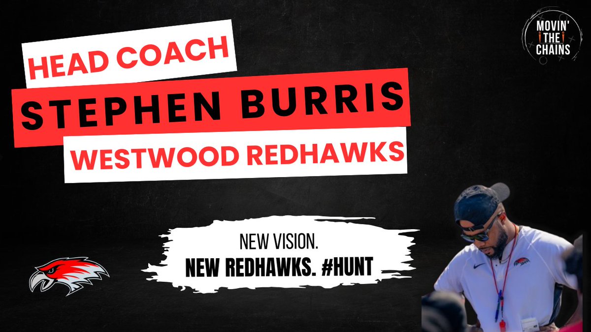 Movinβ The Chains (@movinchains) on Twitter photo ποΈStephen Burris, Westwood Redhawks New HC
<a href="/Coach_Burris/">ππ©ππ₯πππ£ π½πͺπ§π§ππ¨</a> joins MTC to talk <a href="/WestwoodFB/">Westwood Football</a>!
πΊ His rise through the ranks
π₯ What to expect from the Redhawks
π His time at Lamar & lessons learned
π Playmakers to watch this fall
ποΈPremieres TUESDAY <a href="/7p/">π© α· α α» πͺ</a>
β¬οΈ
πLINK BELOW/IN BIO ποΈStephen Burris, Westwood Redhawks New HC
<a href="/Coach_Burris/">ππ©ππ₯πππ£ π½πͺπ§π§ππ¨</a> joins MTC to talk <a href="/WestwoodFB/">Westwood Football</a>!
πΊ His rise through the ranks
π₯ What to expect from the Redhawks
π His time at Lamar & lessons learned
π Playmakers to watch this fall
ποΈPremieres TUESDAY <a href="/7p/">π© α· α α» πͺ</a>
β¬οΈ
πLINK BELOW/IN BIO