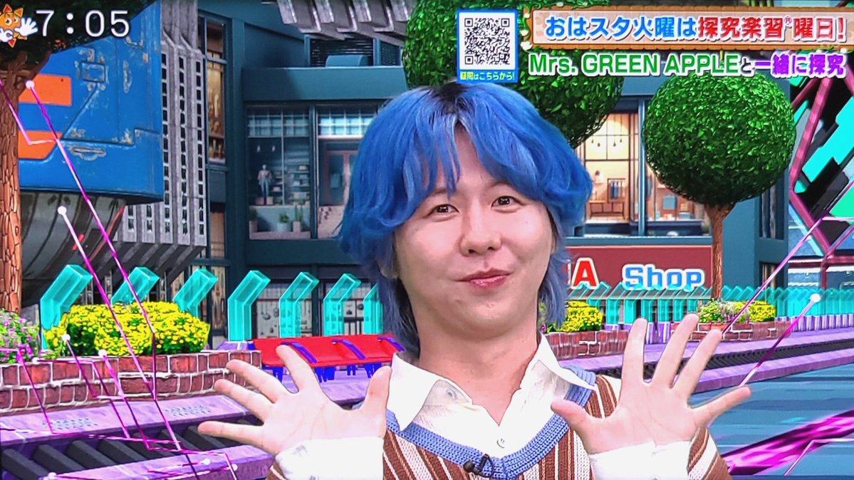 今日は朝から大忙しのMrs. GREEN APPLE 藤澤涼架さん 六本木（現在の