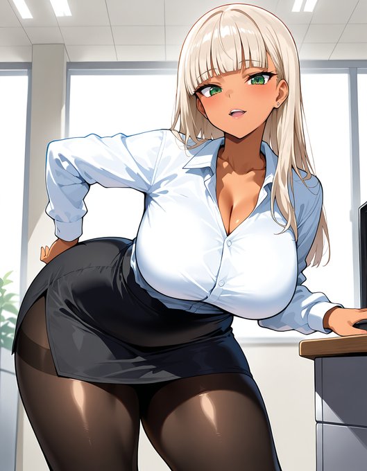 本日のあかりりゃん!こんなギャルが職場にいたら会社に行きたくなりますね! 