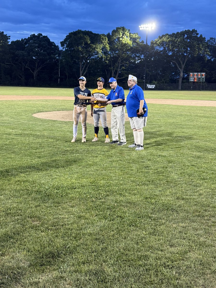 Franklin Post 75 (@coachtpasq) on Twitter photo Congratulations to <a href="/jack_sully10/">Jack Sullivan</a> on winning the Co-MVP of the Mass Legion All Star Game.
Jack went 3-4 (2B) 4 RBIs and 2 SBs Congratulations to <a href="/jack_sully10/">Jack Sullivan</a> on winning the Co-MVP of the Mass Legion All Star Game.
Jack went 3-4 (2B) 4 RBIs and 2 SBs
