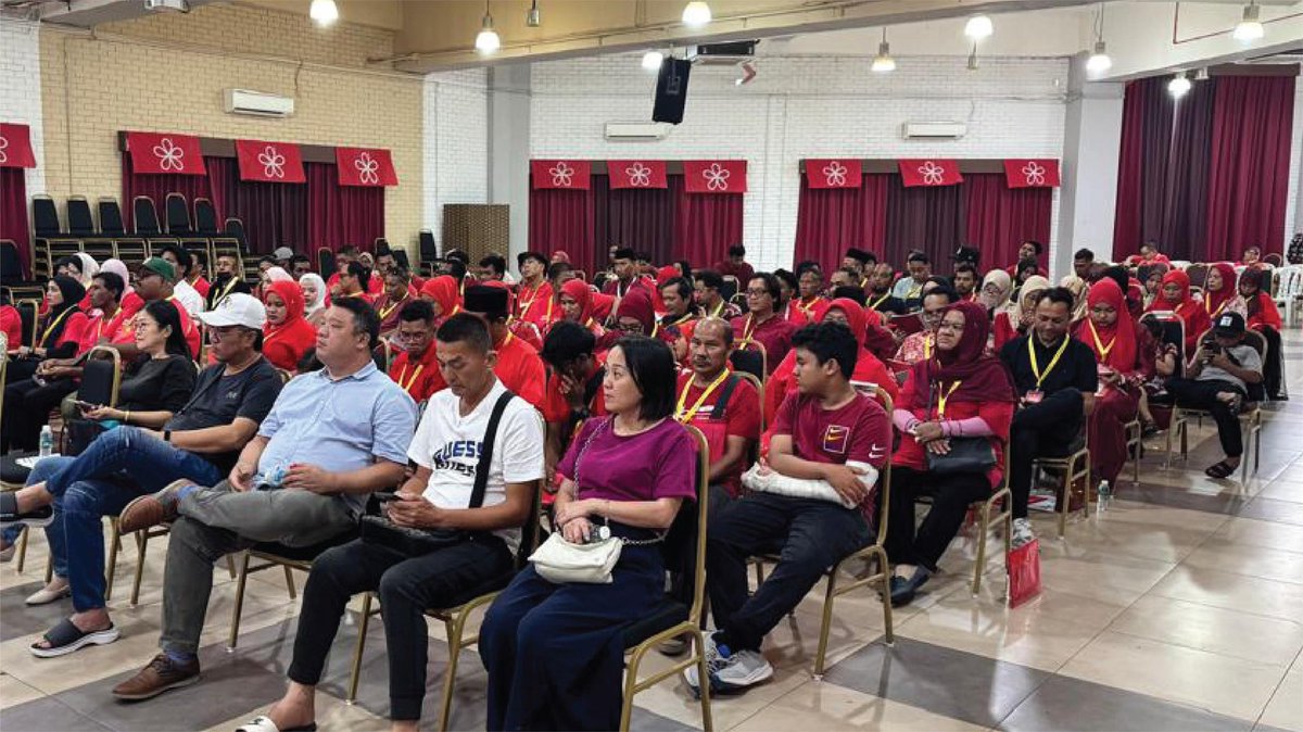 Setinggi tahniah kpd Ketua Penaja Sayap Bersekutu BERSATU Bhg Indera Mahkota Sdr Lim Nam Chong yg telah berjaya menubuhkan Sayap itu dgn rasminya, &amp; JKnya telah menghadiri (sbg Pemerhati) Persidangan Tahunan Bhg Indera Mahkota pd 6/7/25.