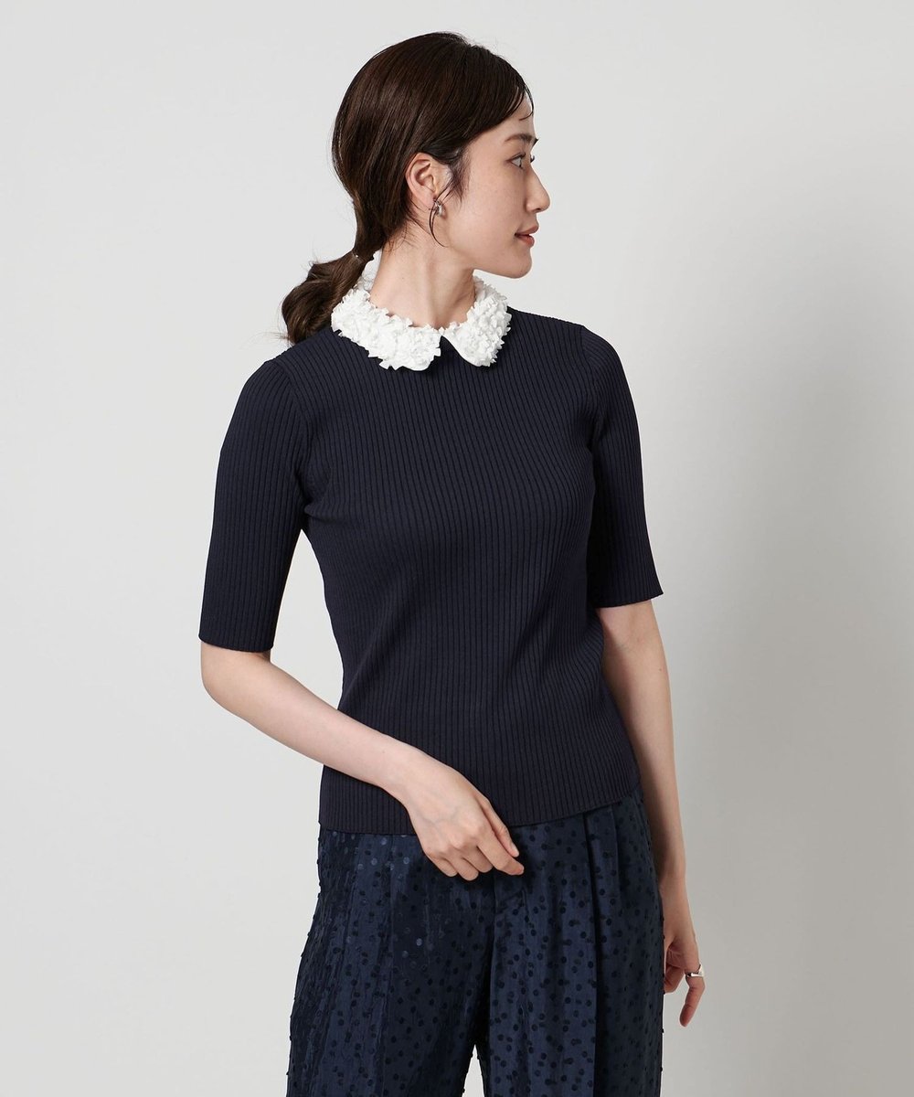 ブラック 襟付き 半袖ニット　UNITED ARROWS 黒 ブラック 襟付き 半袖ニット UNITED ARROWS 黒 楽天市場】襟付き