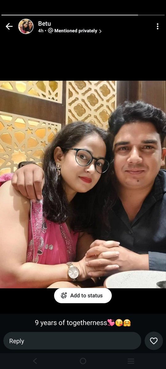 Sundeep Bauddh (@sundeepbauddh) on Twitter photo Not just in happiness, but in every pain too — you stayed. That’s love. That’s you. Thank you. Happy anniversary.❤️
<a href="/maryadaambedkar/">Maryada Ambedkar</a> Not just in happiness, but in every pain too — you stayed. That’s love. That’s you. Thank you. Happy anniversary.❤️
<a href="/maryadaambedkar/">Maryada Ambedkar</a>