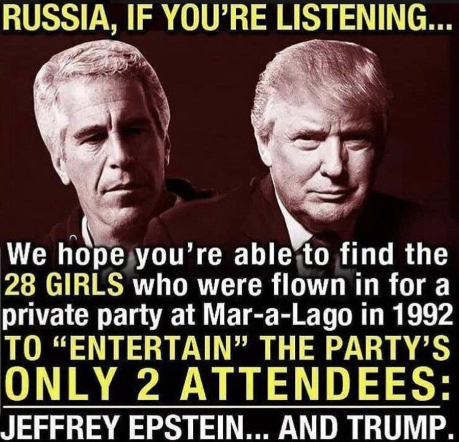 #Trump #MAGA #patriot <a href="/GOP/">GOP</a> <a href="/POTUS/">President Donald J. Trump</a> 
#EpsteinCoverUp #EpsteinClientList