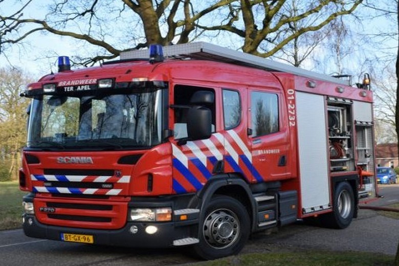Twee inzetten voor brandweer Ter Apel vanavond