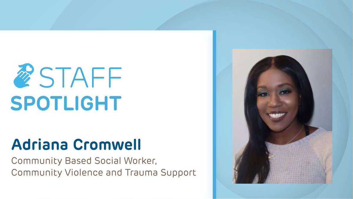 CVPatCHOP's tweet image. 👋 Our newest CVP Staff Spotlight features @ChildrensPhila&apos;s Adriana Cromwell, Community Based Social Worker. Get to Know Adriana&apos;s role within the Family Advocacy and Support program: linkedin.com/pulse/staff-sp…