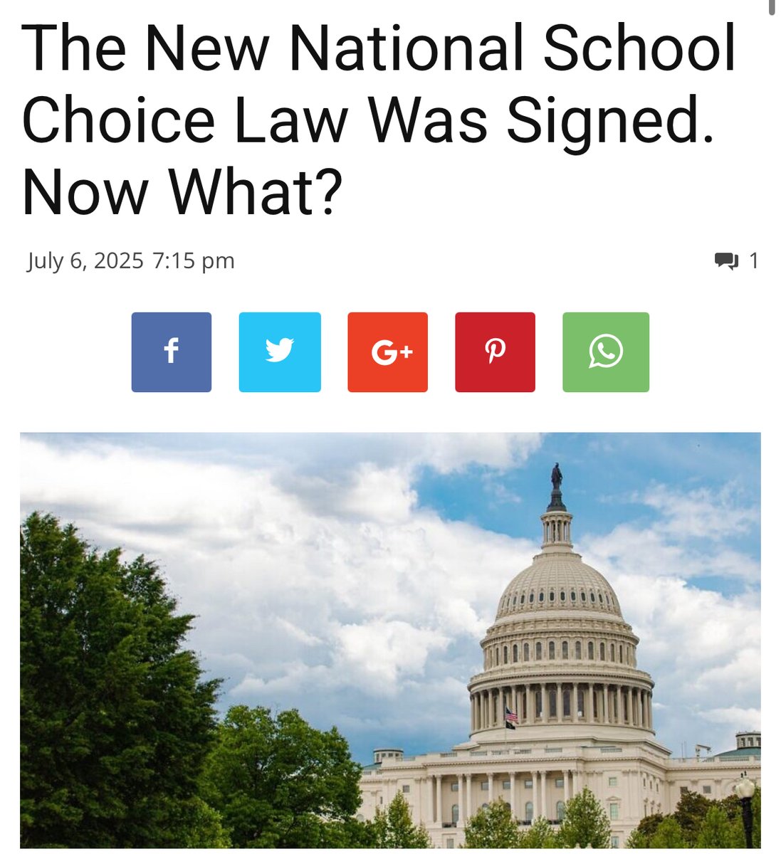 “Most families in our communities will be able to benefit from a scholarship thanks to the generous income threshold which is determined by the family’s place of residence” 
Read more: matzav.com/the-new-nation…